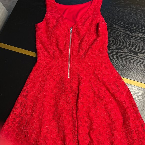 Speechless All Over Lace Fully Lined Dress Size 3 EUC - Picture 4 of 5